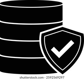 Data Database Protection Icon Symbol
