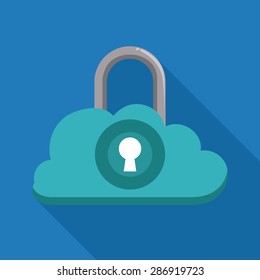 Data design over blue background, vector illustration.