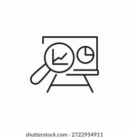 Datos Detalles Icono Signo Vector