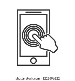 Data & Devices Line Black Icon