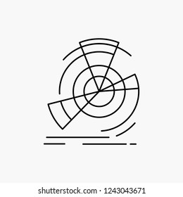 Data, diagram, performance, point, reference Line Icon. Vector isolated illustration