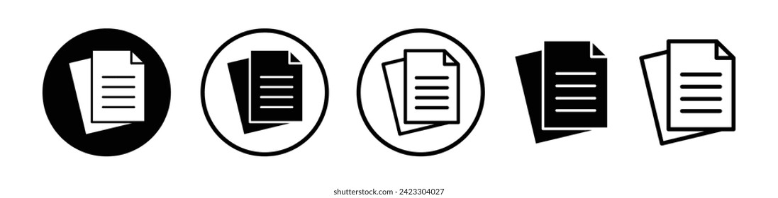 Data Documentation Line Icon. Information Storage icon in black and white color.