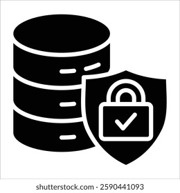 Data Encryption Icon Element For Design