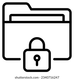 Data Encryption Icon illustration, for uiux web, app, infographic, etc