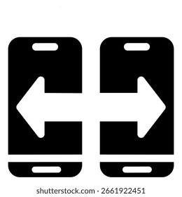 Elemento De Icono De Intercambio De Datos Para Diseño