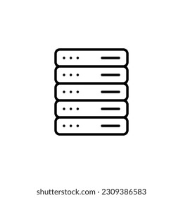 Data exchange icon vector. transfer information illustration sign. file conversion symbol or logo. 