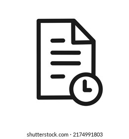 data or file processing icon with simple design