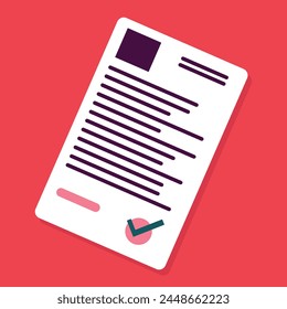 Data file sheet, multicolor illustration