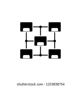 data, files icon. Element of network icon for mobile concept and web apps. Detailed data, files icon can be used for web and mobile