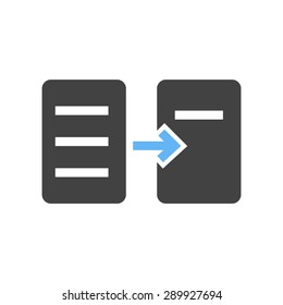 Data, files, sharing icon vector image.Can also be used for user interface. Suitable for mobile apps, web apps and print media.