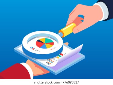 Archivos de datos bajo la lupa para revisión