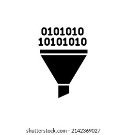 binary data icon