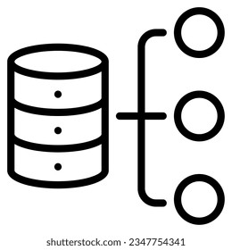 Data Flow Icon illustration, for uiux, infographic, etc