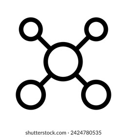 Data Flow Icon Vector Symbol Design Illustration