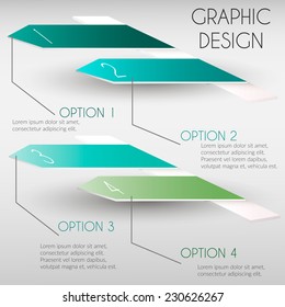 Data flow vector arrows graphic design