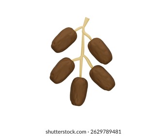 Datos Fruit Icono 3D Ilustración Render