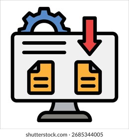 Elemento De Ícone De Coleta De Dados Para Design