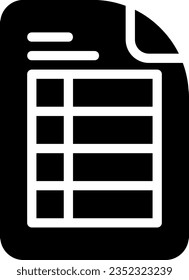 Datensymbolgrafik-Vektorgrafik