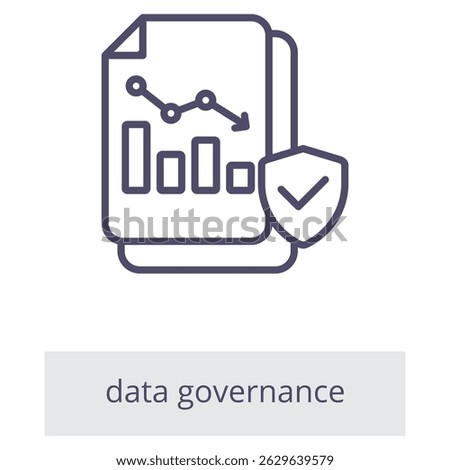 Data Governance Element For Design Graphic