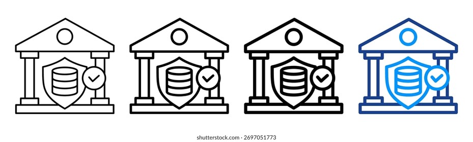 Data Governance-SymbolUnterschiedlicher Gliederungskollektionssatz