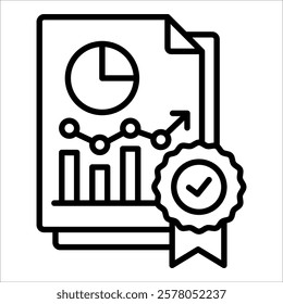 Data Governance Icon Element For Design