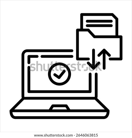 Data governance icon  Illustration vector concept
