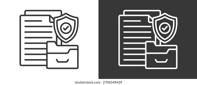 Data Governance Icon Set Multiple Style Collection