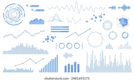 Data and graph material set