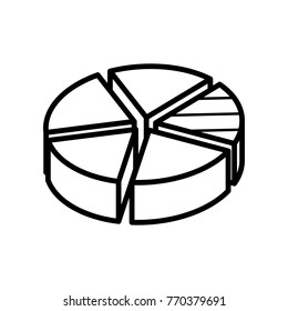 Data & Graphs ISO - Pie Fifths 