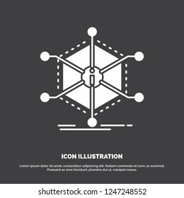Data, help, info, information, resources Icon. glyph vector symbol for UI and UX, website or mobile application