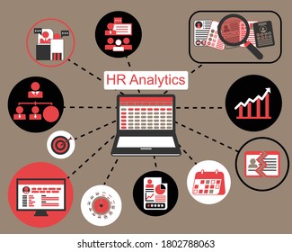 Data For HR Analytics Vector