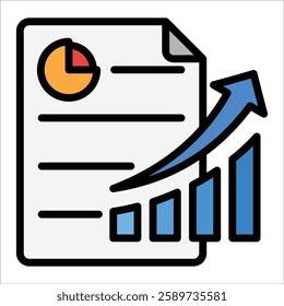 Data Icon Element For Design