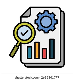 Data Icon Element For Design