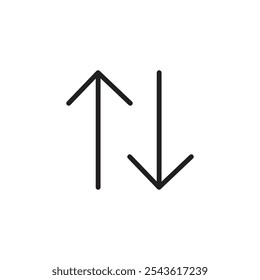Icono de datos Ilustración de línea plana