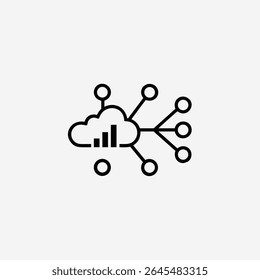 data icon fully editable vector template	
