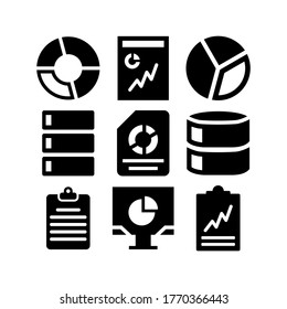 data icon or logo isolated sign symbol vector illustration - Collection of high quality black style vector icons
