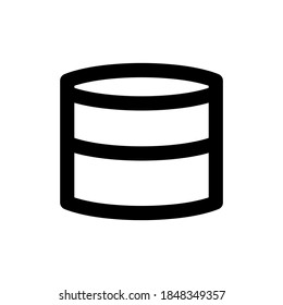 icono de datos o logotipo símbolo de signo aislado ilustración vectorial - iconos vectoriales de estilo negro de alta calidad
