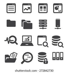 data icon set