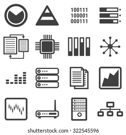 data icon set