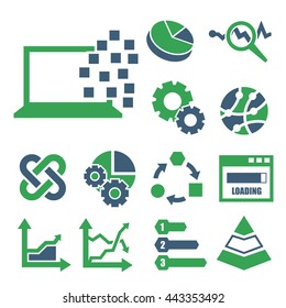 data icon set