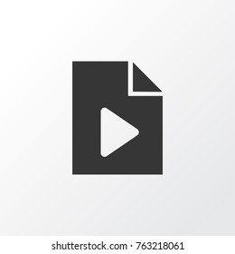 Data icon symbol. Premium quality isolated video element in trendy style.