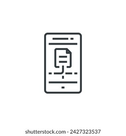 Data icon, Data vector illustration