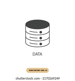 data icons  symbol vector elements for infographic web