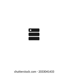 Dateninformationen schwarz Symbol einzeln auf weißem Hintergrund, für Web, App und Präsentation 