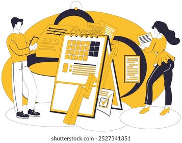 Data integration vector illustration. Integrate, dance partner, waltzes with data, creating harmonious duet Merge, alchemist, blends diverse data into elixir integrated insights Combine, composer