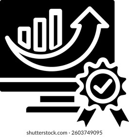 Data Integrity Icon Glyph Vector Illustration