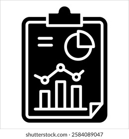 Data Interpretation Icon Element For Design
