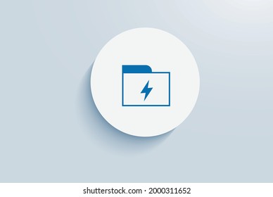 Data Lake Store Icon Vector Design