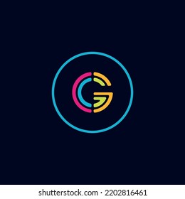 Data Letter G Media Logo Digital Stock Vector (Royalty Free) 2202816461 ...