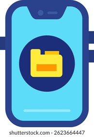 Data Line vector Icon Design